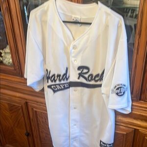 Hard Rock Cafe White Jersey Shirt